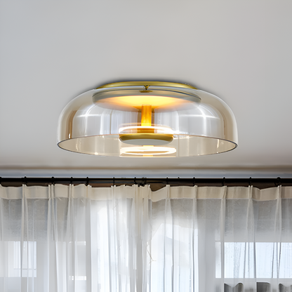 Moderne Glas Skål LED Væglampe – Slank & Elegant Stemningsbelysning Ceiling Lamp Tech Butik