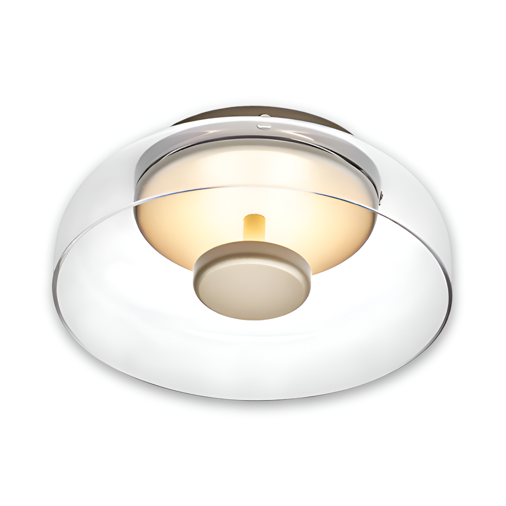 Moderne Glas Skål LED Væglampe – Slank & Elegant Stemningsbelysning Ceiling Lamp Tech Butik