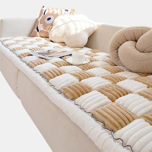 Stilfuldt Sofaovertræk – Beskyt og Forvandl Dit Opholdsrum Sofa Cover Tech Butik Lysebrun 70x150cm