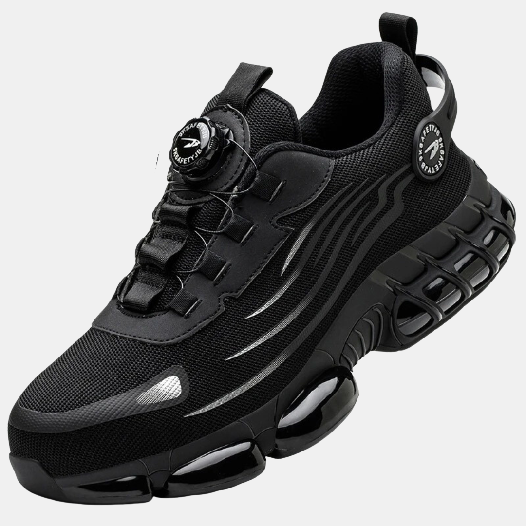 Komfortable Sikkerhedssko – Maksimal Beskyttelse Møder Komfort Hele Dagen Men Shoes Tech Butik Sort 36