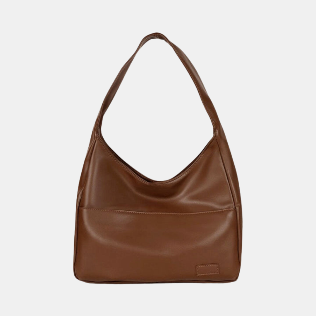 Stilfuld Dame-Skuldertaske – Vintage-Inspireret Elegance Handbag Tech Butik Brun