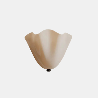 Moderne Skallerformet Væglampe – Skulpturel Elegance til Enhver Plads Lighting Tech Butik Elfenben