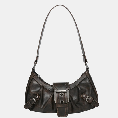 Retro Dame-Skuldertaske – Chic og Alsidig Crossbody Bag Tech Butik Kaffe