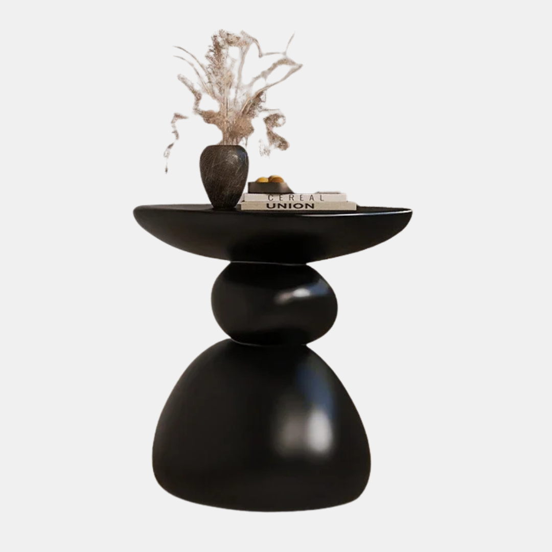 Moderne Minimalistisk Sidebord – Skandinavisk Elegance til Enhver Plads End Tables Tech Butik Sort