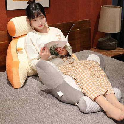 Ortopædisk Rygpude | Superblød & Støttende Rygstøtte til Hygge og Streaming Back-support pillow Tech Butik