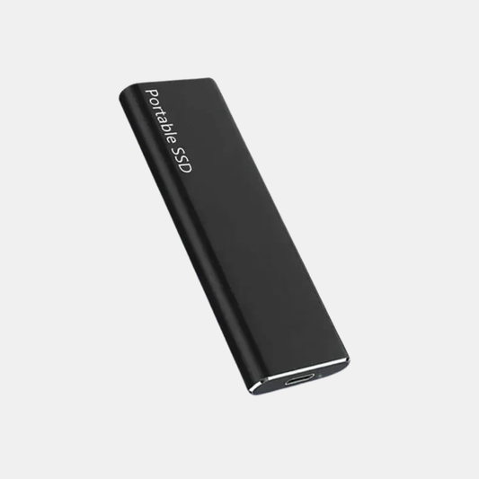 Ultratynd 4TB Bærbar Ekstern USB Harddisk | Slank, Højhastighedsopbevaring Overalt Harddiske Tech Butik Sort 4TB