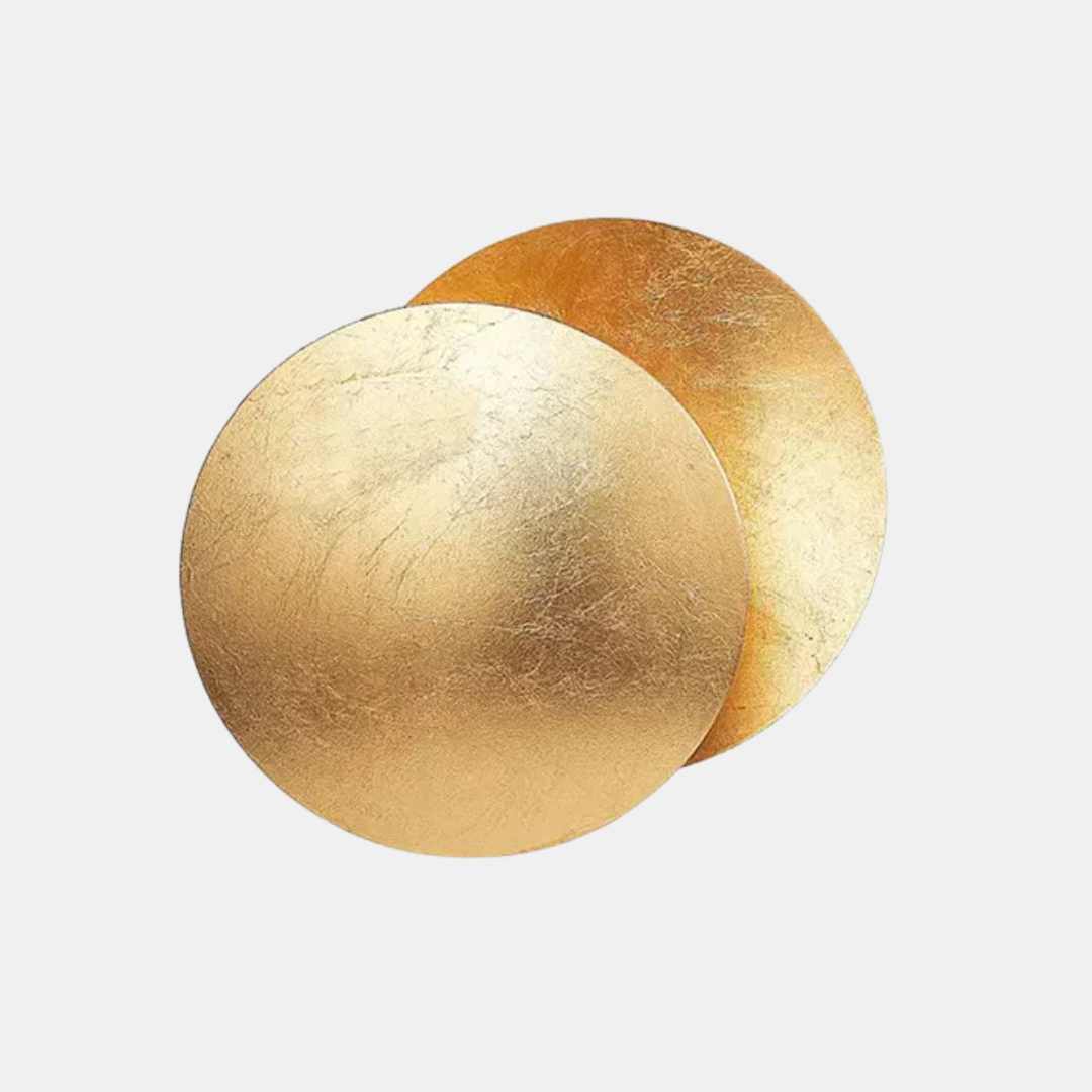 Solar Eclipse Væglampe – Mystisk Belysning til Enhver Plads wall lamp Tech Butik Guld 20cm