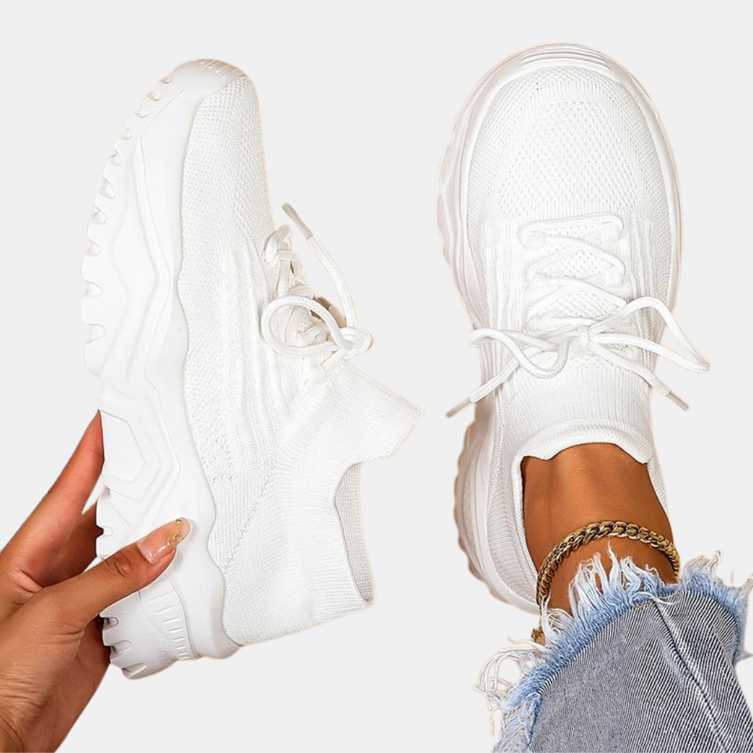 Stilfulde Ortopædiske Sko – Ultimativ Komfort & Smertelindring Komfortsko Tech Butik Hvid 35