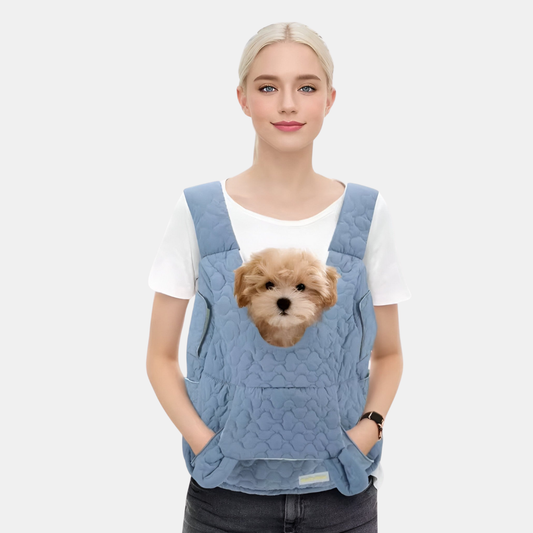 Ekstra Rummelig Transporttaske til Kæledyr – Komfortabel, Vand- og Vindafvisende Kæledyrsbærere og rejseprodukter Tech Butik blå M