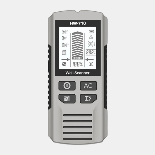 Metal Detector Vægscanner – Bor Sikkert og Undgå Skjulte Faremomenter Elværktøj Tech Butik Sølv