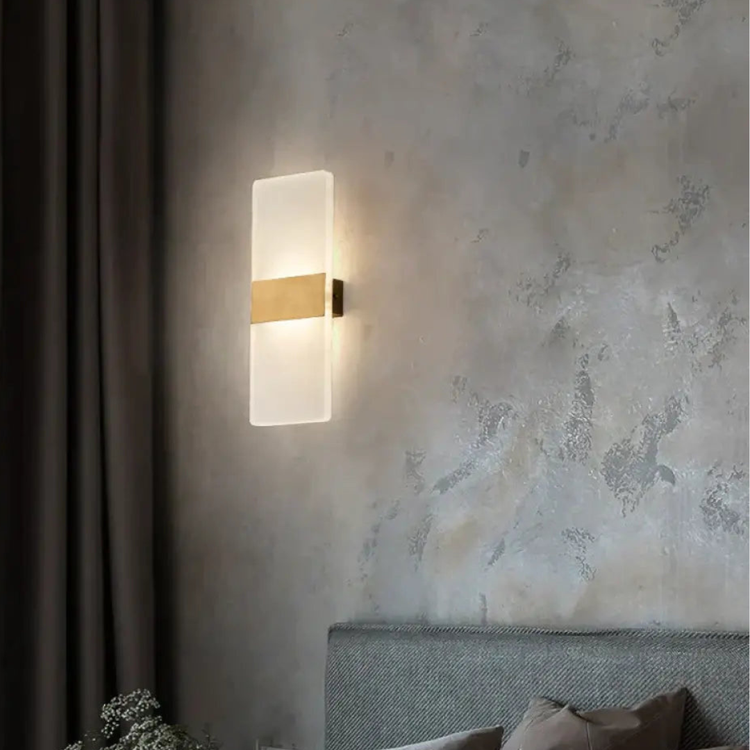 Nordisk Mode Kobber Væglampe – Elegant Belysning til Moderne Rum Væglamper Tech Butik