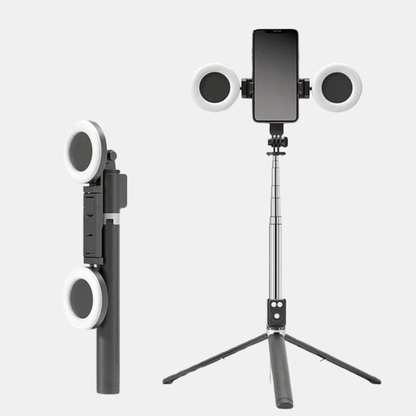 Multifunktionel Selfie Stick – Fang Perfekte Fotos Når Som Helst og Hvor Som Helst Kameraudstyr Tech Butik