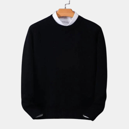 Cashmere Løs Sweater – Luksuriøs Komfort og Ubetinget Elegance Kvinders Sweatre Tech Butik Sort XS