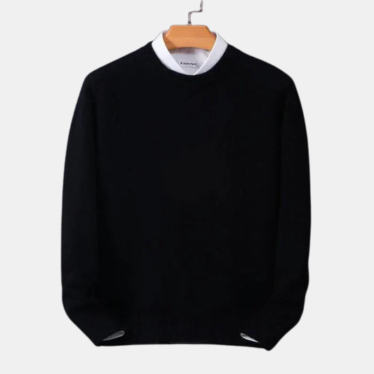Cashmere Løs Sweater – Luksuriøs Komfort og Ubetinget Elegance Kvinders Sweatre Tech Butik Sort XS
