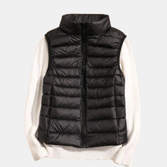 Ultra-Let Dunvest – Varm, Stilfuld og Alsidig Veste Tech Butik Sort S