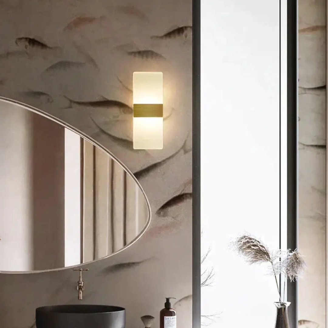 Nordisk Mode Kobber Væglampe – Elegant Belysning til Moderne Rum Væglamper Tech Butik