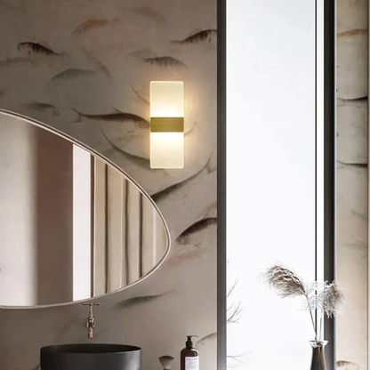 Nordisk Mode Kobber Væglampe – Elegant Belysning til Moderne Rum Væglamper Tech Butik