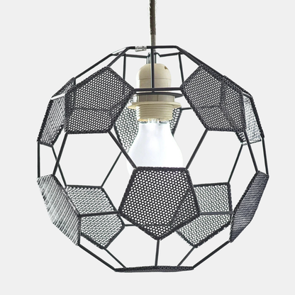 Fodboldmål Loftlampe– Score Stort med Sportsinspireret Belysning Belysning Tech Butik Sort