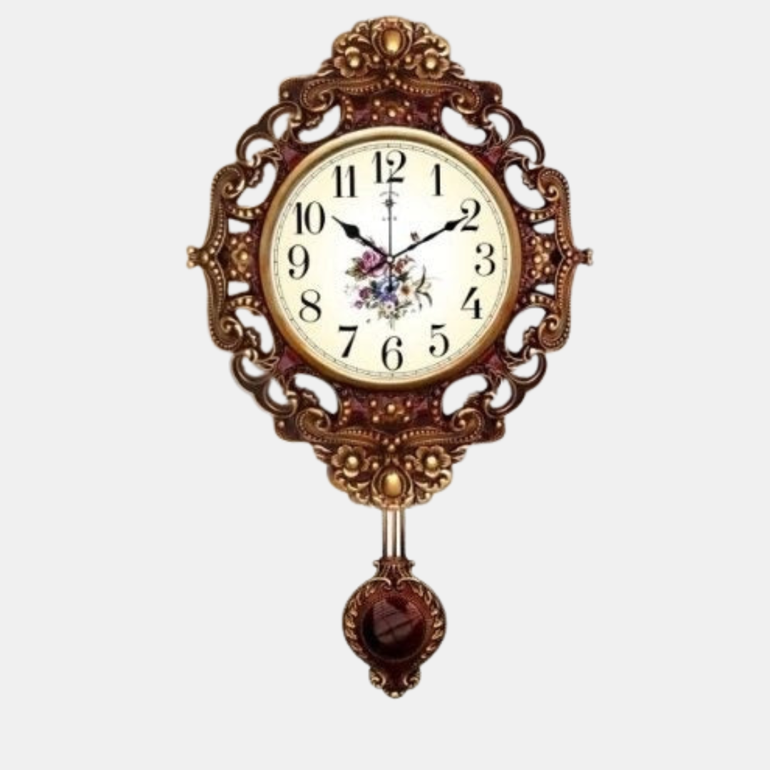 Luksuriøst Pendul Vægur – Elegant Ur med Dynamisk Svingdesign Vægure Tech Butik Rød