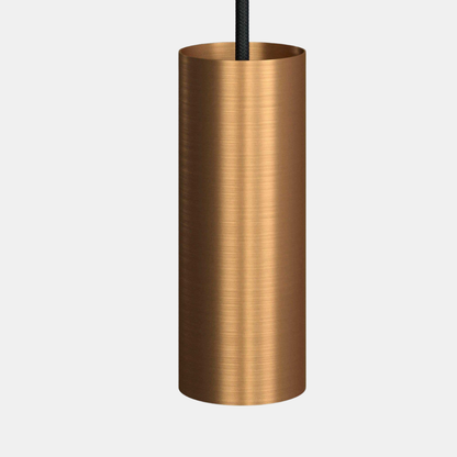 Creative Cables Tube Pendellampe – Børstet Messing Italiensk Elegance Pendellamper Tech Butik