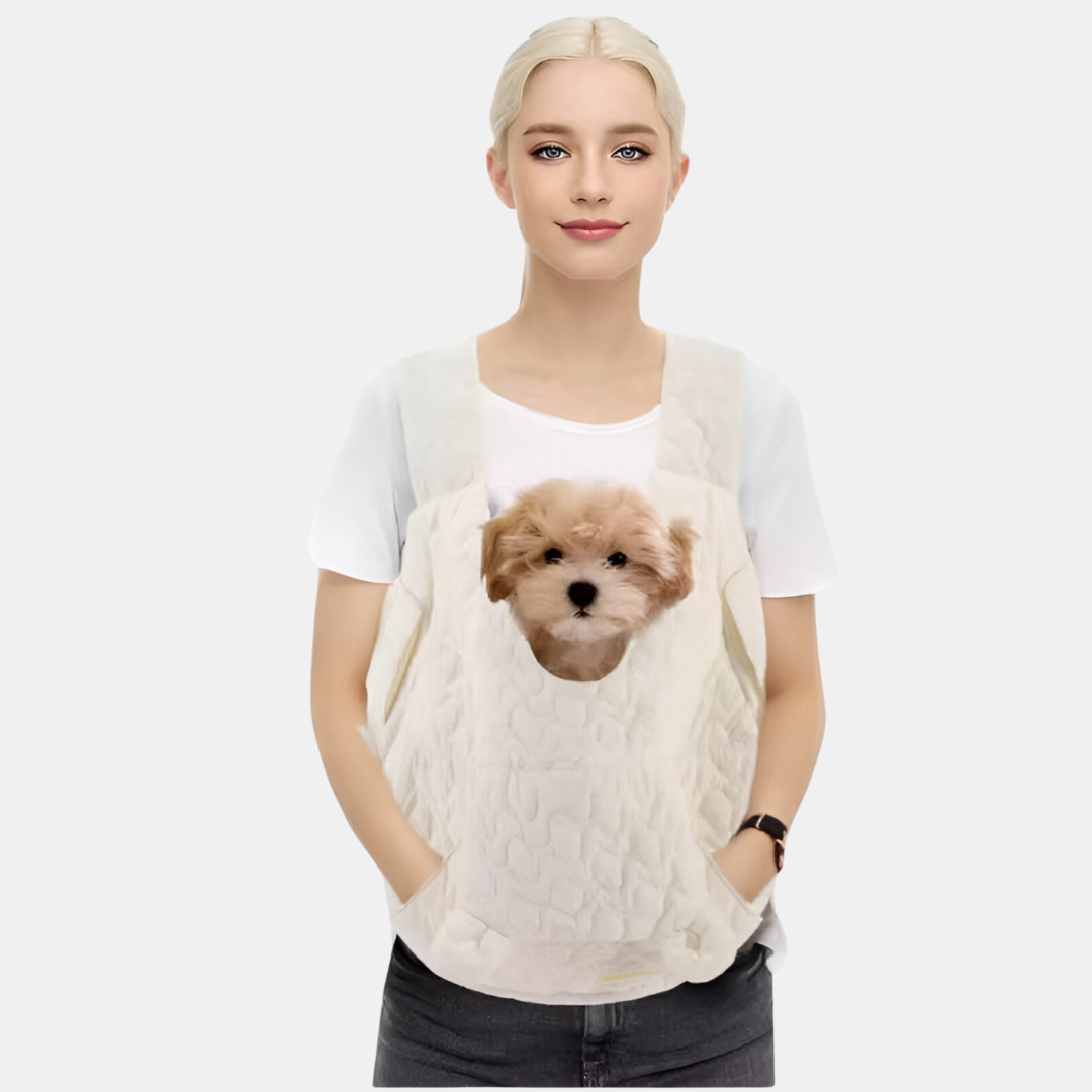 Ekstra Rummelig Transporttaske til Kæledyr – Komfortabel, Vand- og Vindafvisende Kæledyrsbærere og rejseprodukter Tech Butik hvid M