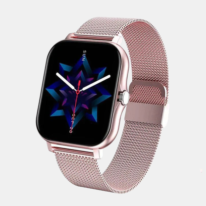 Elegant Smartwatch til Kvinder – Elegance Møder Hverdagsintelligens Bærbar teknologi Tech Butik Pink