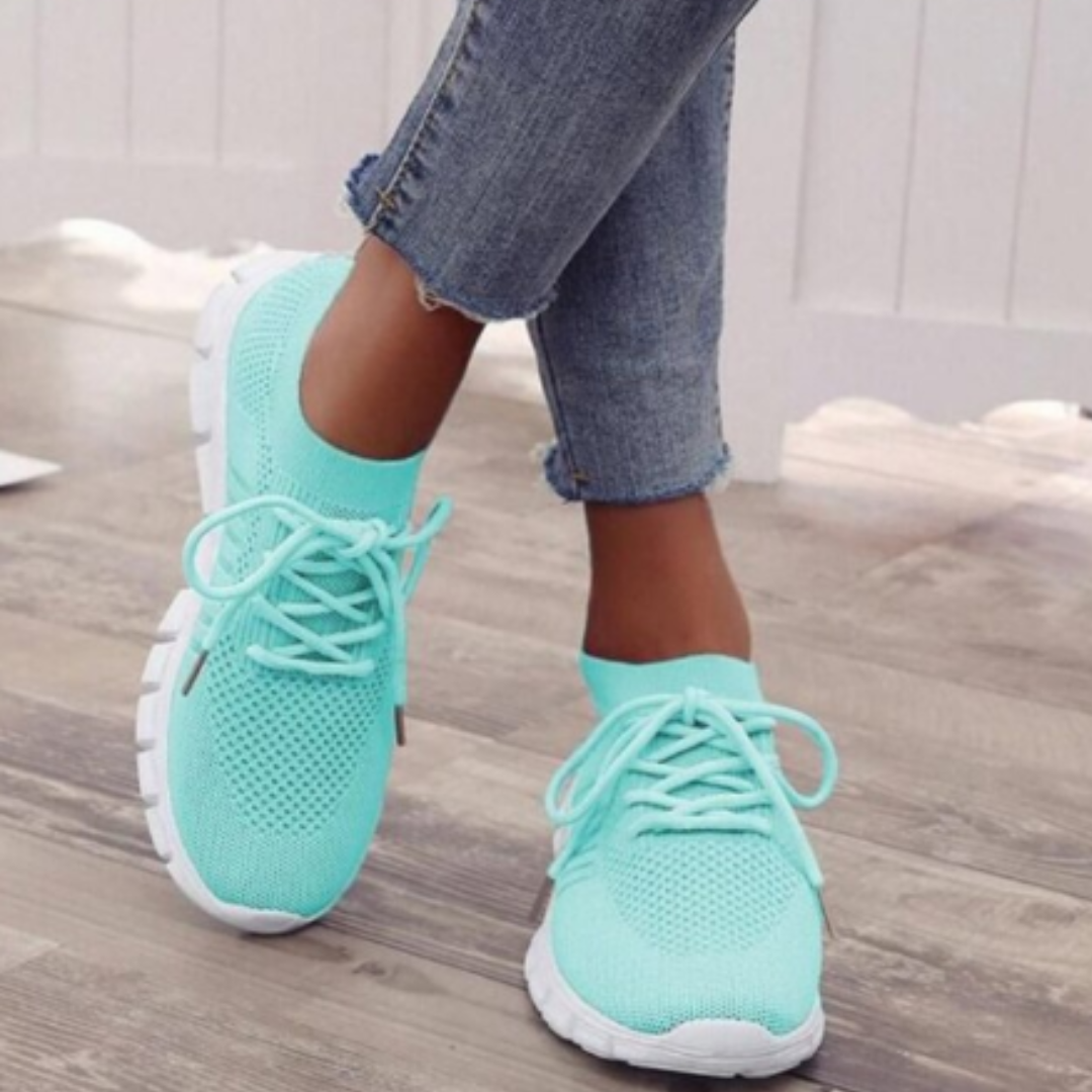 Ortopædiske Løbesko til Kvinder – Komfort, Støtte og Stil Sko Tech Butik Blå 35 (22.5 cm)