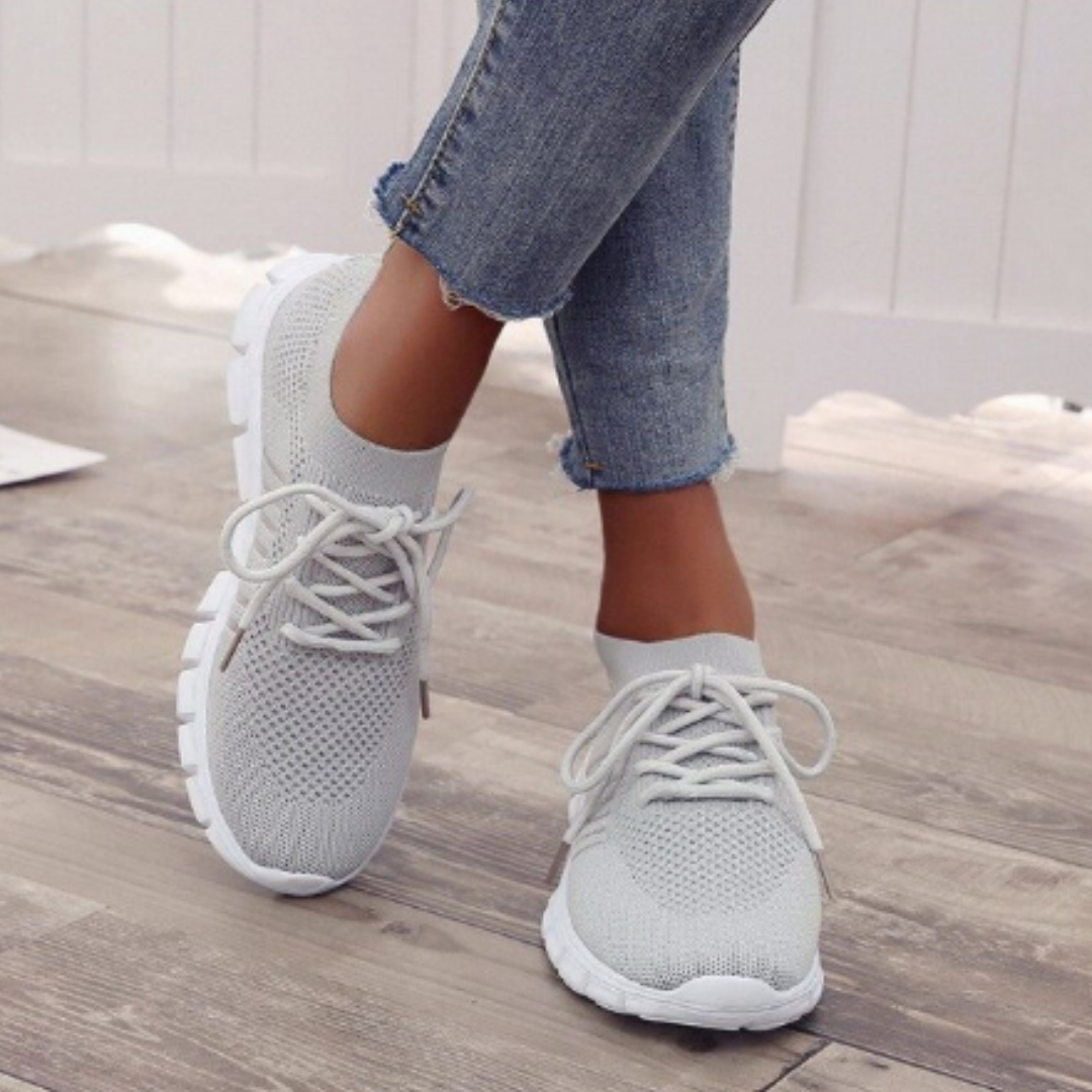 Ortopædiske Løbesko til Kvinder – Komfort, Støtte og Stil Sko Tech Butik Grå 35 (22.5 cm)