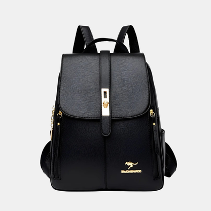 Luksus Læderrygsæk til Damer – Hvor Mode Møder Funktion Rygsække Tech Butik Sort