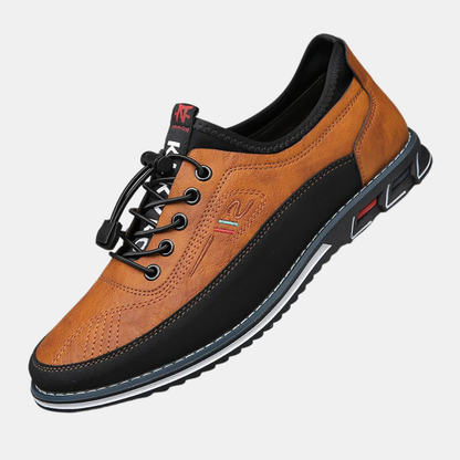 Ortopædiske Sko til Mænd – Komfort, Støtte og Tidløs Stil Herresko Tech Butik Brun 38