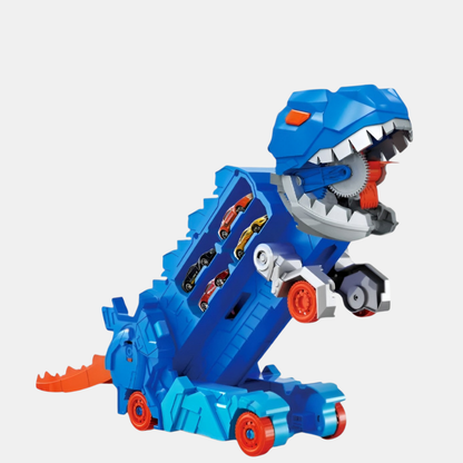 Foldbar Dinosaur-Van – Kreativ Leg for Børn Legetøjslastbiler Tech Butik