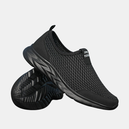 Holdbare Unisex Løbesko – Sporty og Komfortable til Kvinder og Mænd Sko Tech Butik Sort 36