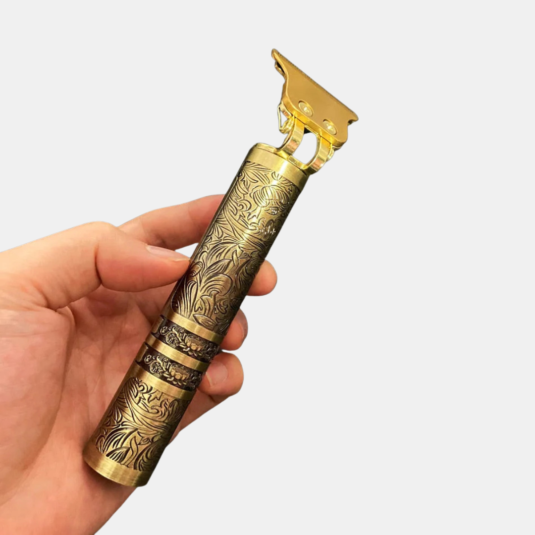 Genopladelig Hår- og Skægtrimmer – Professionel Pleje Hjemme Personlige plejeapparater Tech Butik BUDDHA GULD