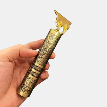 Genopladelig Hår- og Skægtrimmer – Professionel Pleje Hjemme Personlige plejeapparater Tech Butik BUDDHA GULD