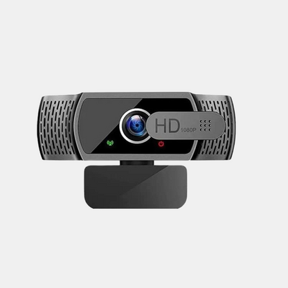 Krystalklar HD Webcam med Støjdæmpende Mikrofon & 90° Synsvinkel Webcammer Tech Butik