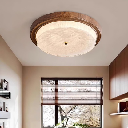 Moderne Loftlampe med Naturlige Accenter – Elegant Belysning Belysning Tech Butik