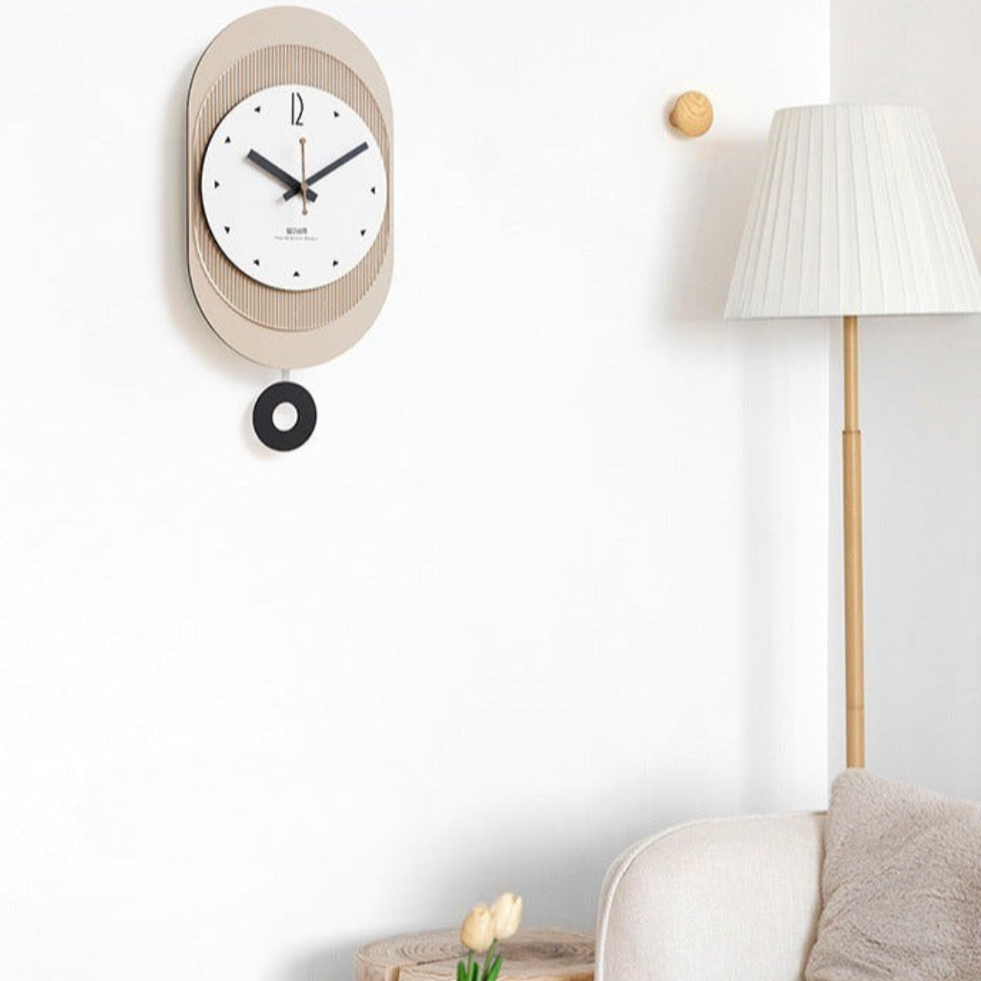 Moderne Pendul Vægur – Støjsvagt og Nutidigt Design Vægure Tech Butik