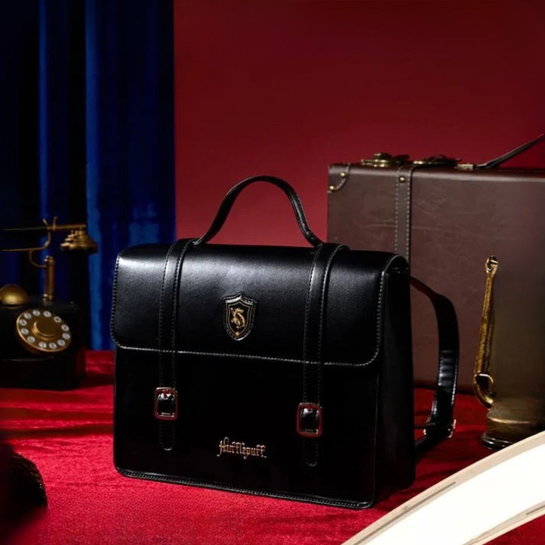 Stilfuld Skuldertaske – Håndlavede Accessories med Vintage-Inspiration Håndtasker Tech Butik Hufflepuff Stor