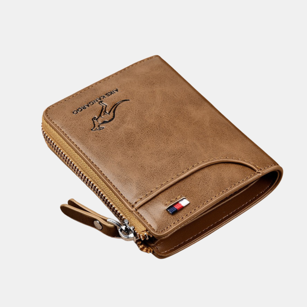 Herre Anti-tyveri Læderpung – Stilfuld & Sikker Herrepunge Tech Butik Brun