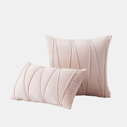 Elegant Fløjls Pudebetræk – Blød Komfort til Enhver Plads Dekorative puder Tech Butik Lyserød Rektangel - 30 x 50 cm