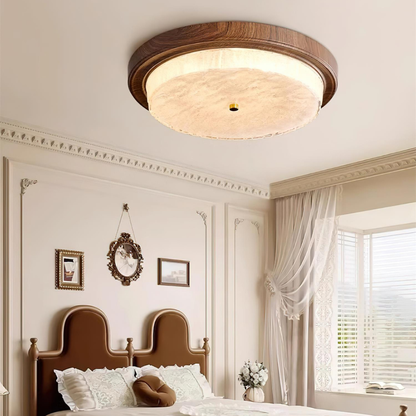 Moderne Loftlampe med Naturlige Accenter – Elegant Belysning Belysning Tech Butik