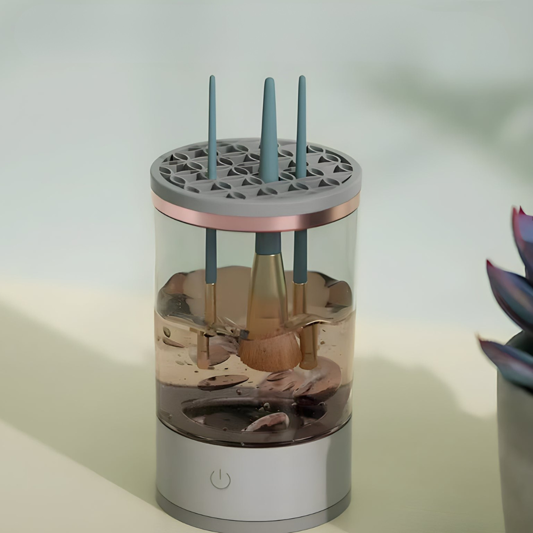 Automatisk Makeup Børste Renser – Dybrens på Sekunder Skønhedsredskaber og tilbehør Tech Butik