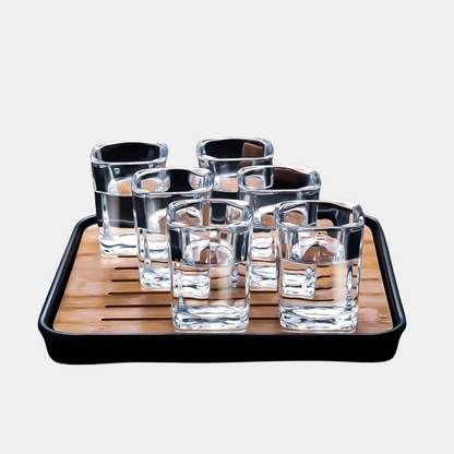 Premium Whiskeyglas - Sæt med 6 Styk Drikkevarer Tech Butik