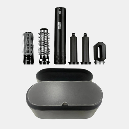 5-i-1 Hårstyler – Ultimativ Alsidighed til Salonkvalitet derhjemme Tech Butik Sort er den farve