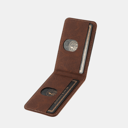 Premium Lædertelefoncover med MagSafe & Kortlommer Mobiltelefonetui og -covers Tech Butik