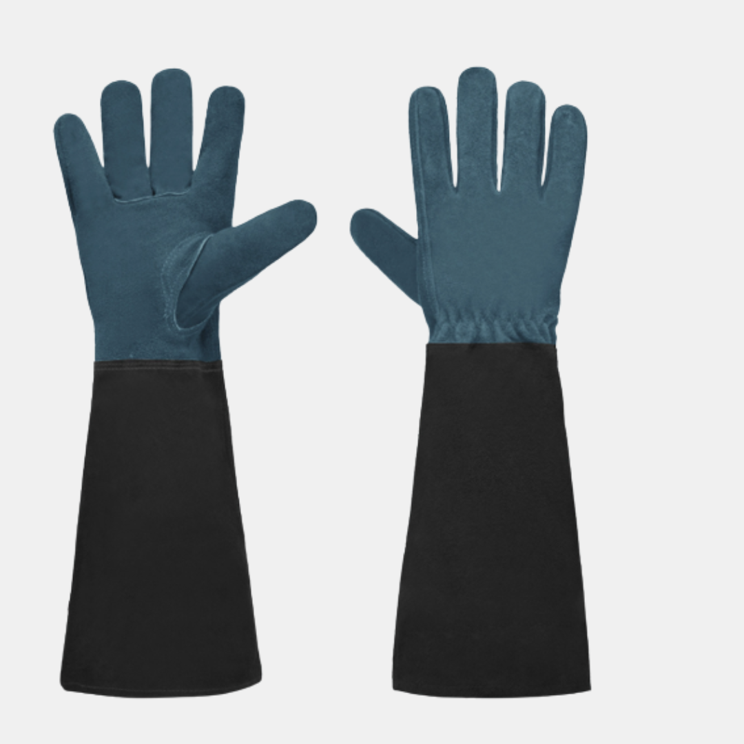 Beskyttende havehandsker – Tornesikre & åndbare Havehandsker Tech Butik S Blå-Sort