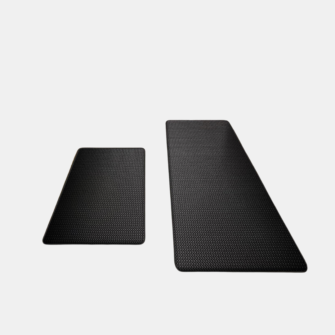 Ergonomisk Anti-Trætheds Gulvtæppe – Komfort & Støtte til Lange Timer Køkkenmåtte Tech Butik Sort 45X75Cm