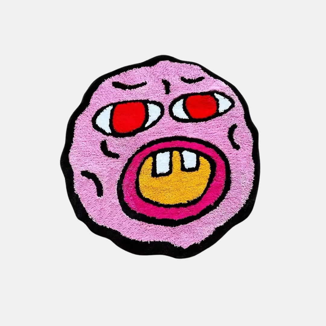 Legesyg Lyserød Tuftet Tæppe til Hyggelige Rum Tæpper Tech Butik 60 x 60 cm