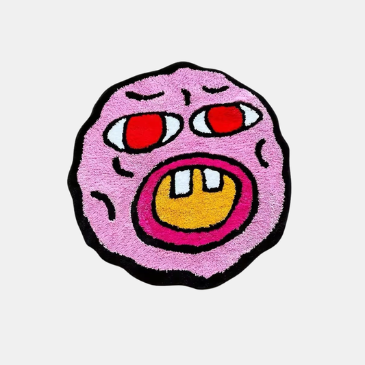 Legesyg Lyserød Tuftet Tæppe til Hyggelige Rum Tæpper Tech Butik 60 x 60 cm