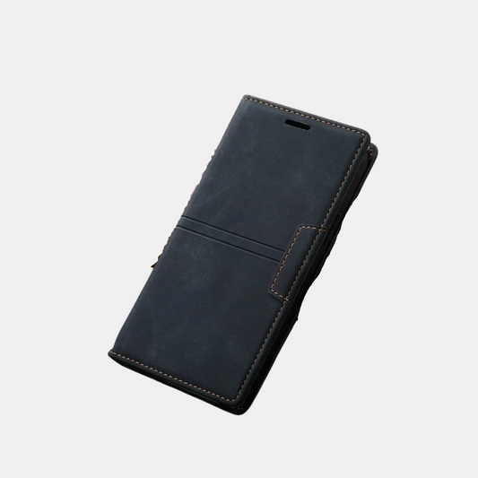 Premium Læder Pungcover – Flipcover til Google Pixel Mobiltelefoncovers Tech Butik Sort Google Pixel 8 Pro